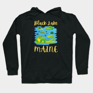 Black Lake, Maine Hoodie